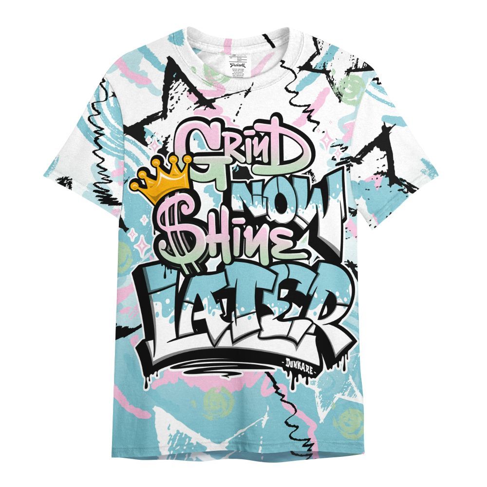 Shirt To Match SB Dunk Low Visty - Grind Shine Later Drip All Over Print