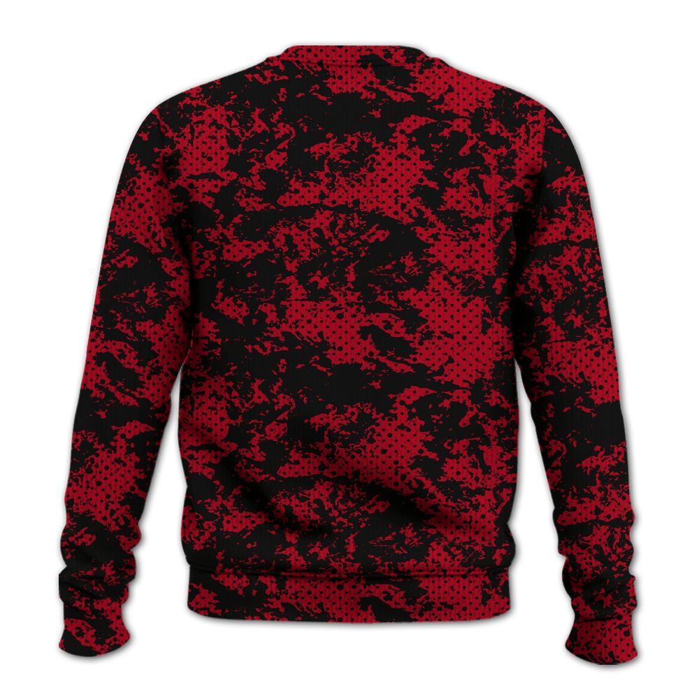 Knitted Sweater To Match Air Griffey Max Black Red Navy Blue 1s - Show Me The Money Retro