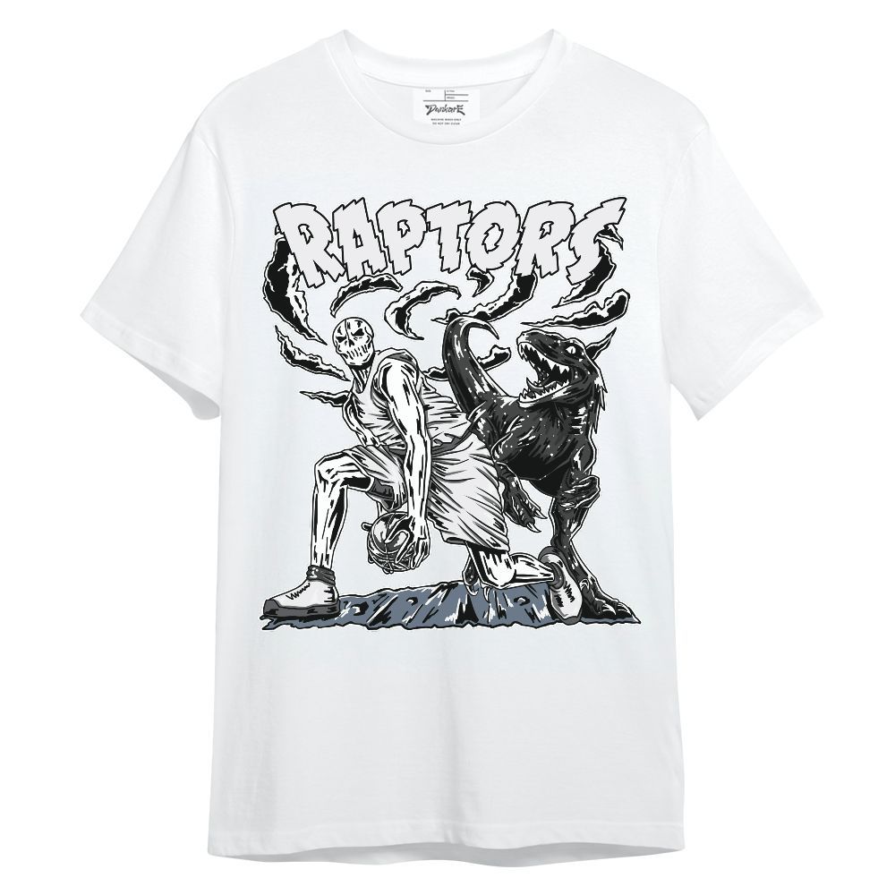 Shirt To Match Reverse Black White 6s - Raptors Skeleton Unisex Shirt