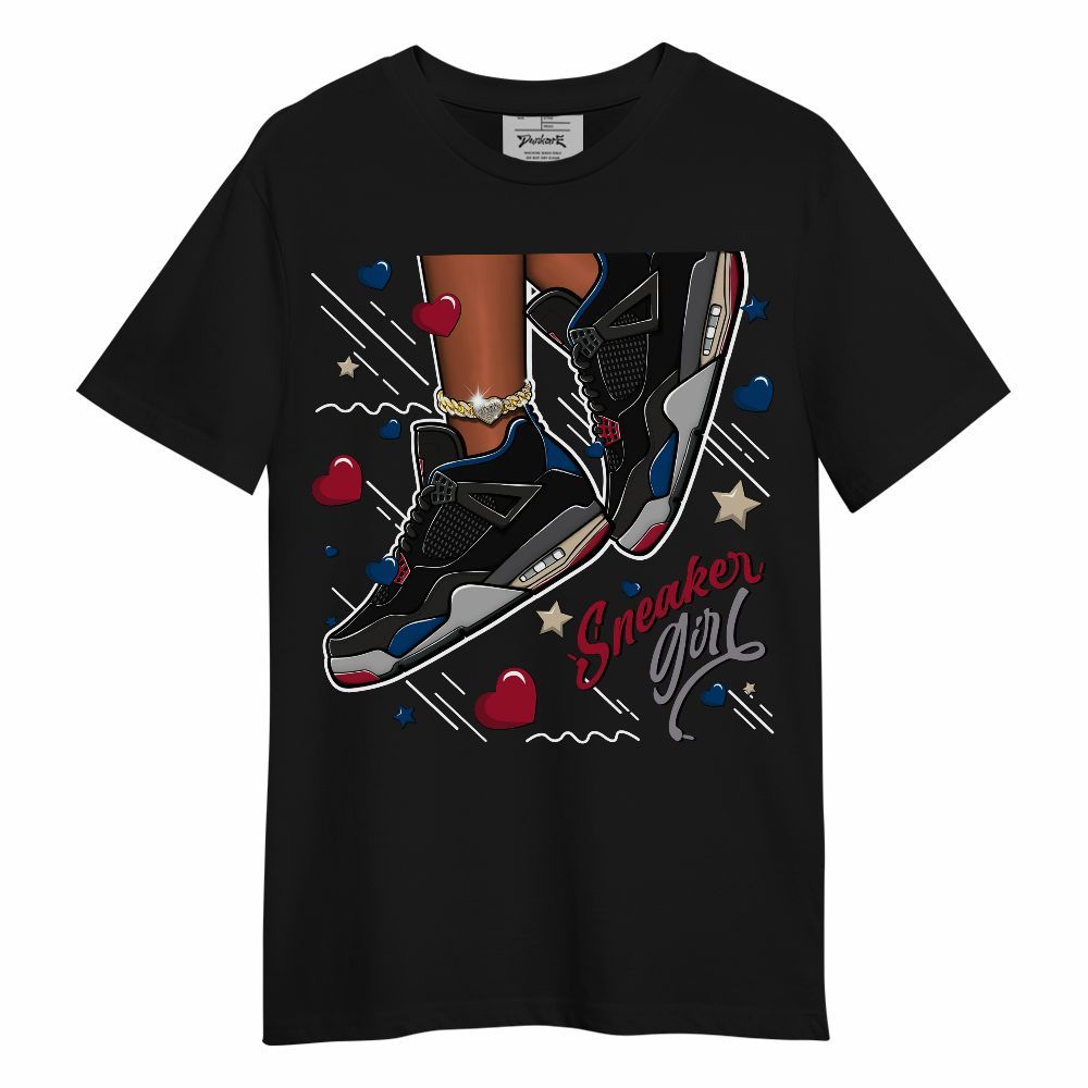 Shirt To Match Rare Air 4s - SNEAKER Girl Heart Flying Graphic