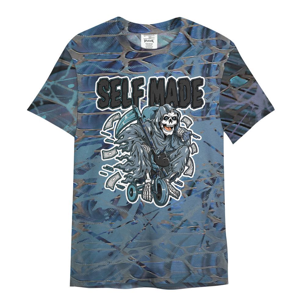 Shirt To Match Air Foamposite Kazuya Mishima - Self Make Skeleton Profound All Over Print