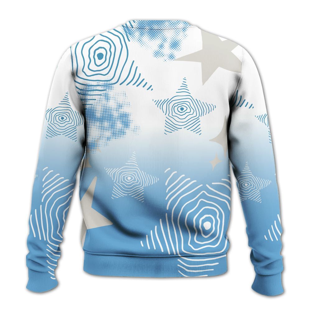 Sweatshirt To Match SB Dunk Low University Blue - Sneakerz Girlz Unique Starz All Over Print