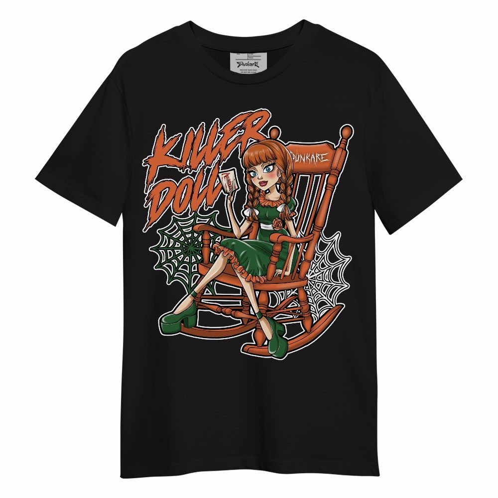 Shirt To Match Low Miami 5s - Killer Doll-A Halloween Unisex Shirt