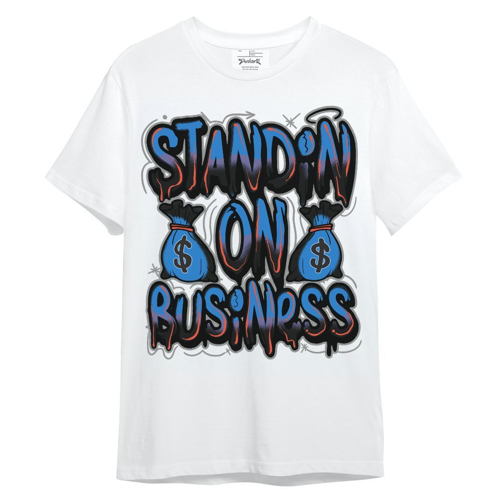 Shirt To Match Hi-Res Blue 700s - Standin' Business Graphic Unisex Shirt