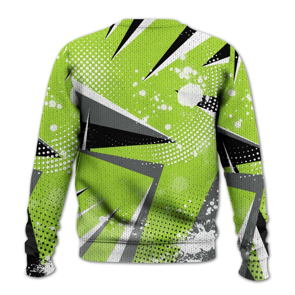 Knitted Sweater To Match Air Max 95 Neon - Poly Trust No One Dripping