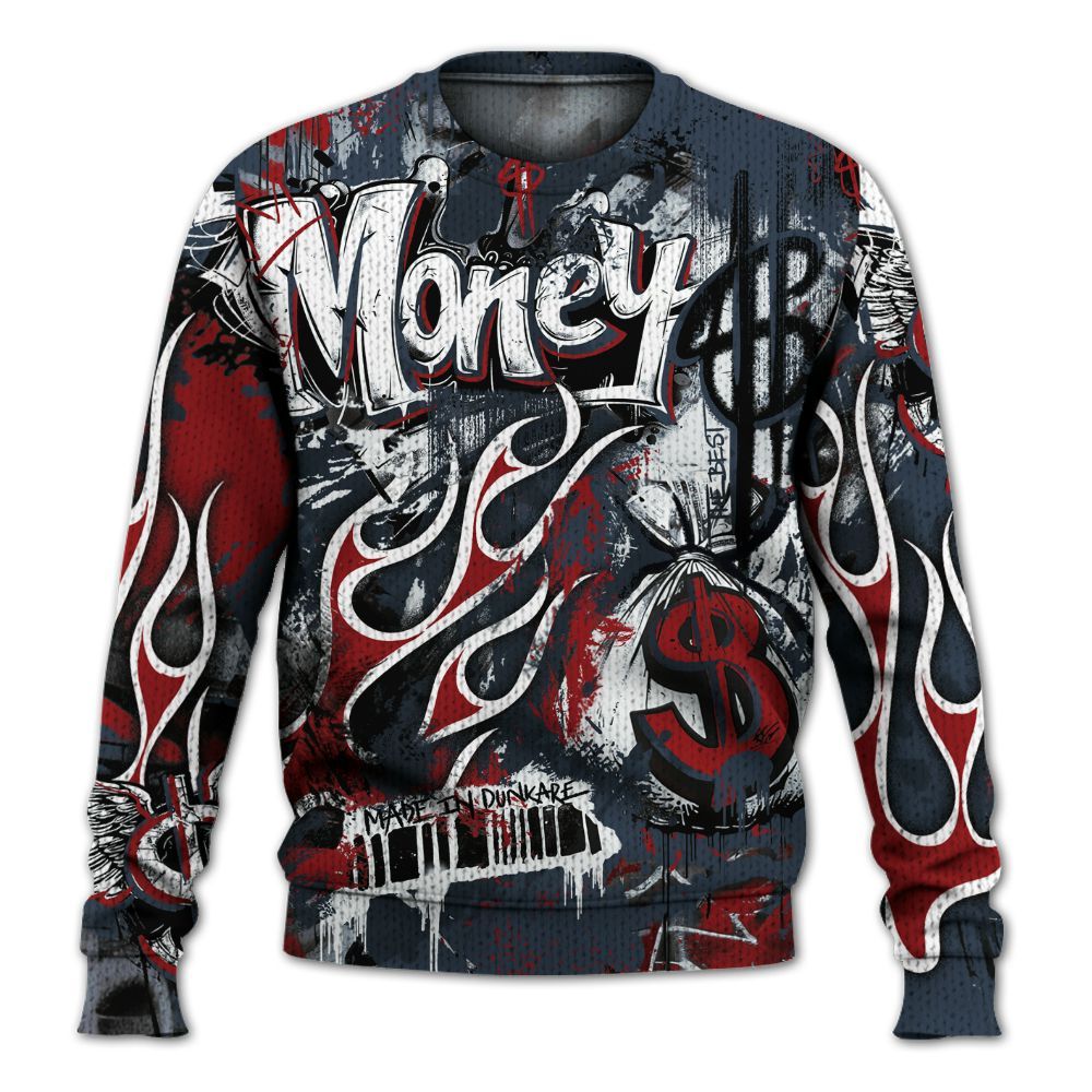 Knitted Sweater To Match Retro Olympic 6s - The Best Money