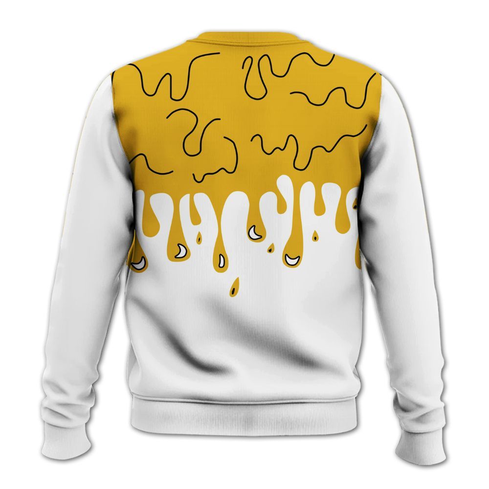 Sweatshirt To Match Vivid Sulfur 4s - Snake Trust No One Drip All Over Print