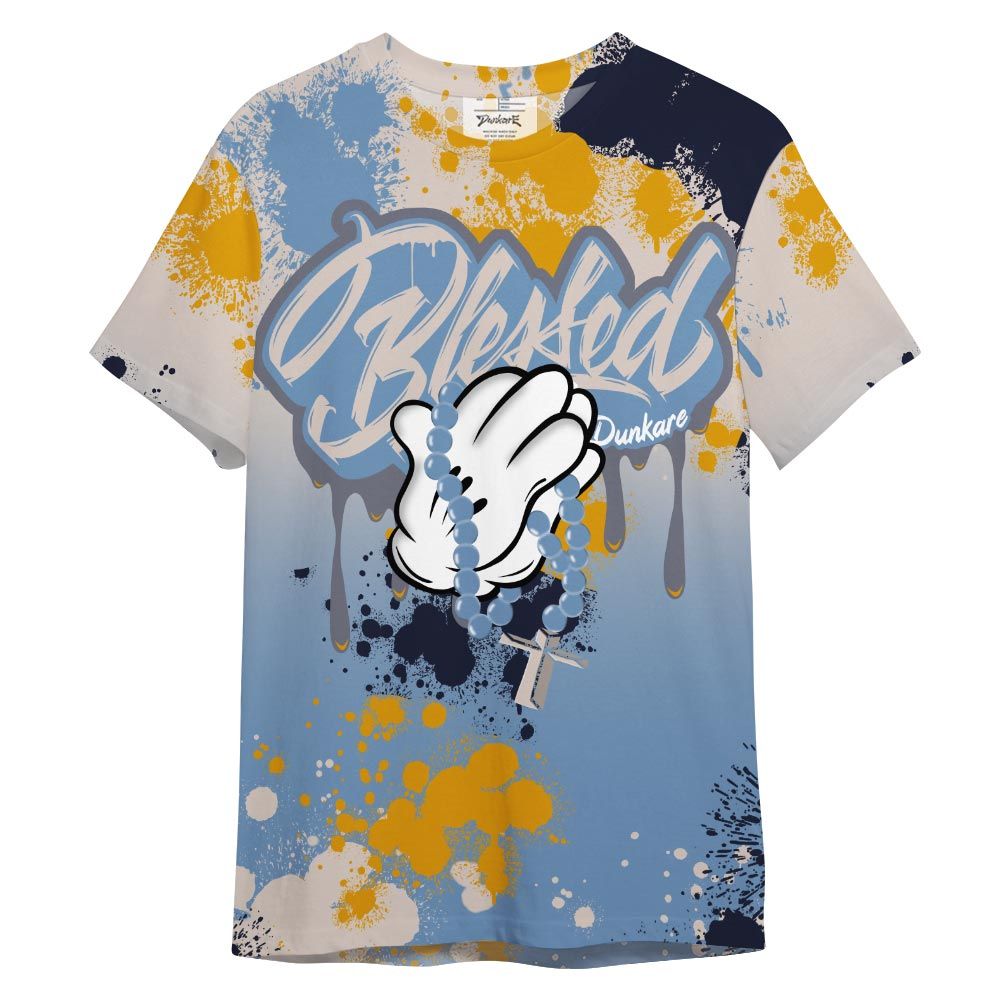 Shirt To Match High OG First In Flight 1s - God Blessed Ink Drip Shirt Outfit 1505 NCT