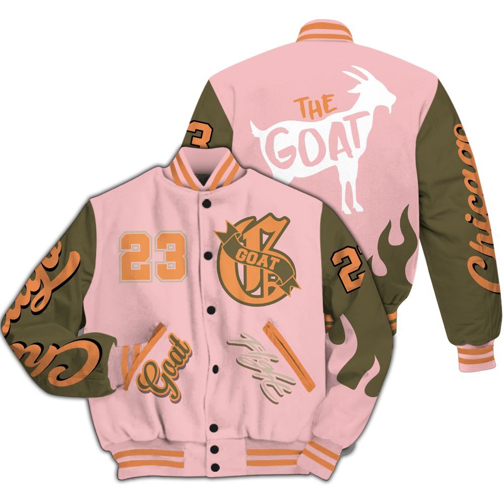 Varsity Jacket To Match SB Dunk Low Red Stardust - The G.O.A.T Streetwear All Over Print