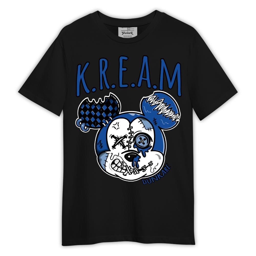 Shirt To Match Low Space Royal 11s - Kream Dripping Shirt Outfit