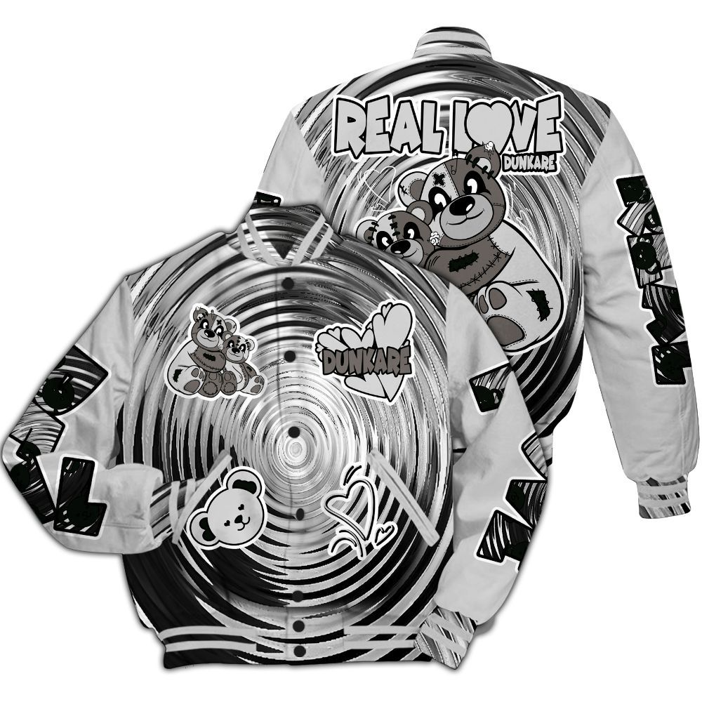 Varsity Jacket To Match Air Foamposite Cat Eye - Sincere Fondness Bear All Over Print