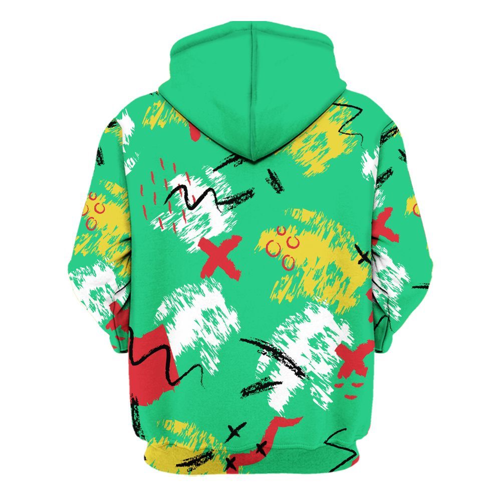 Hoodie To Match Ja 3 Jurassic Park Explorer - Hustle Grind Pray Graphic Street Style All Over Print