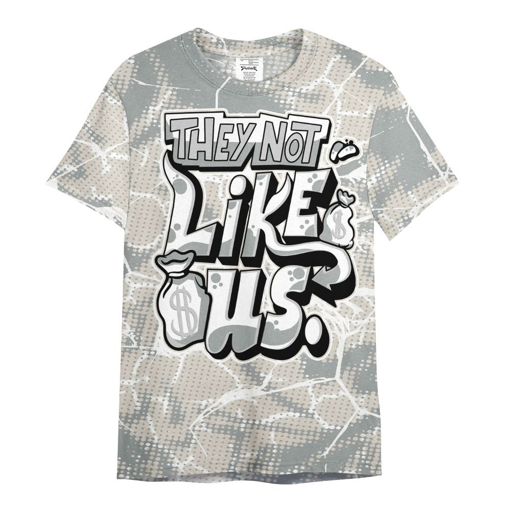 Shirt To Match Retro Pure Money 3s - Dislike Us Crack All Over Print