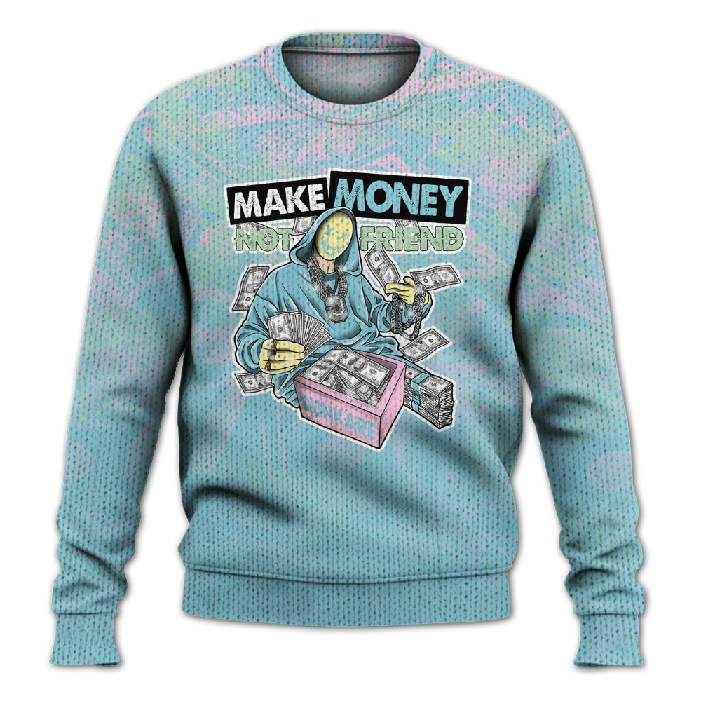 Knitted Sweater To Match SB Dunk Low Visty - Make Moneys Unique