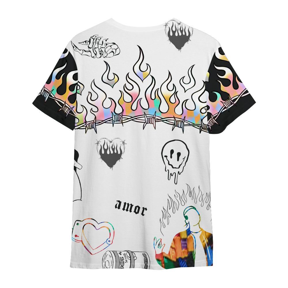 Shirt To Match Air Rainbow Weave - Snake Trust No One All Over Print