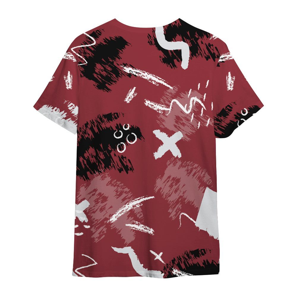 Shirt To Match Black Toe 14s - Hustle Grind Pray Retro All Over Print