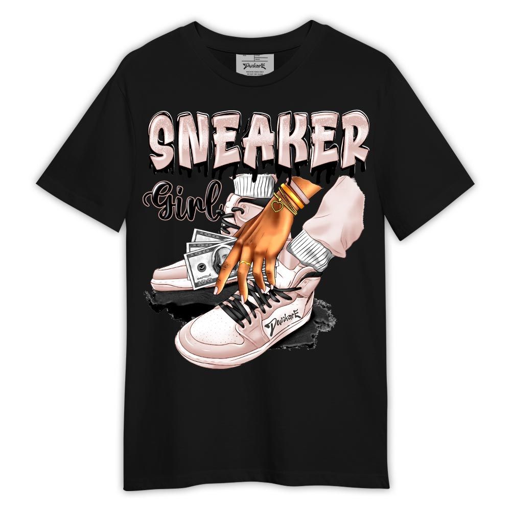 Shirt To Match T-Shirt SNEAKER Girl Money Drip, Low Legend Pink 11s T-- To Match Sneaker Legend Pink 11s 2304 NCT