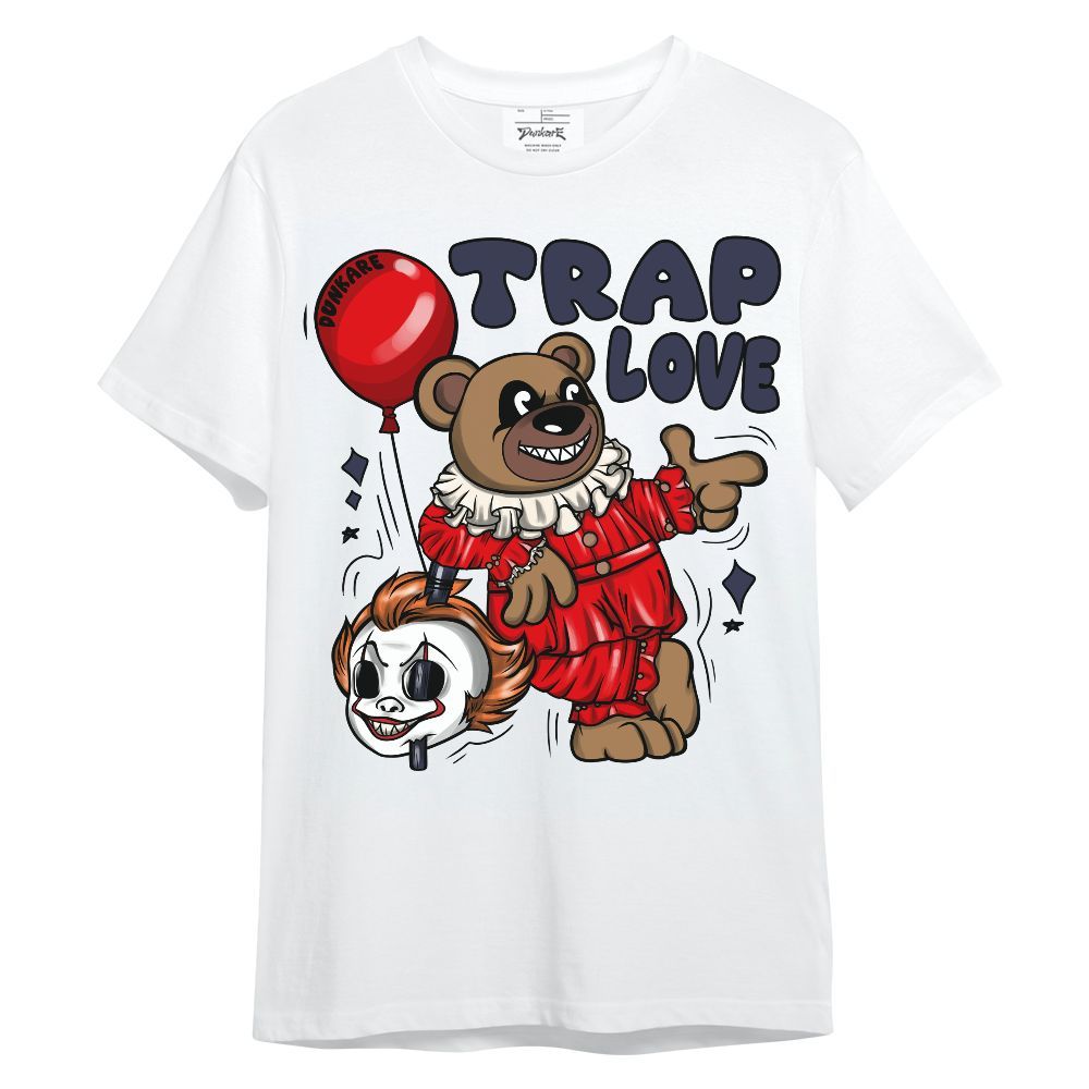 Shirt To Match Low OG Howard University 1s - Trap Loves Bear Unisex Shirt