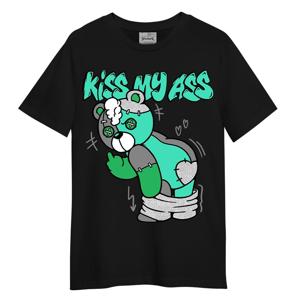 Shirt To Match Black Green Glow 3s T-- Kiss My Hugz T-Shirt Unisex