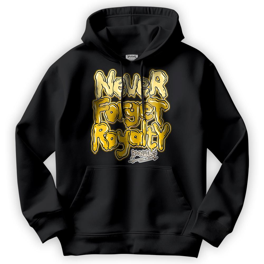 Sweatshirt To Match Vivid Sulfur 4s Hoodie - Never Forget Royalty Graffiti Hoodie Unisex