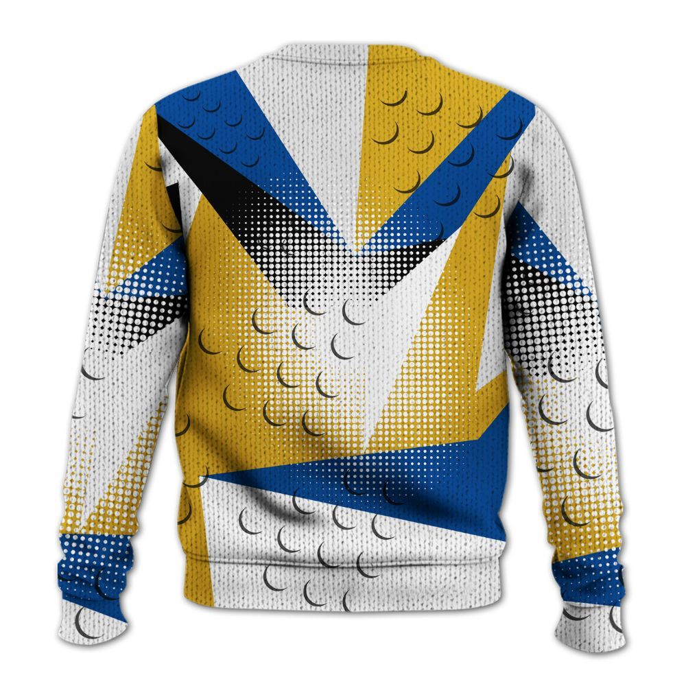 Knitted Sweater To Match High Laney 1s - Poly Custom Name Number 23 5s