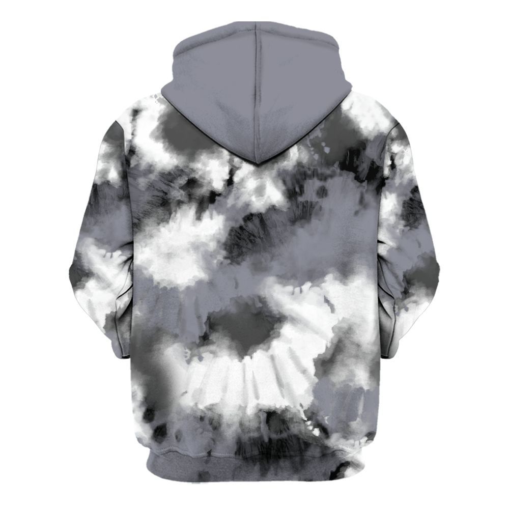 Hoodie To Match Retro Black Flint 13s - Tie Dye FK Around Find Out All Over Print