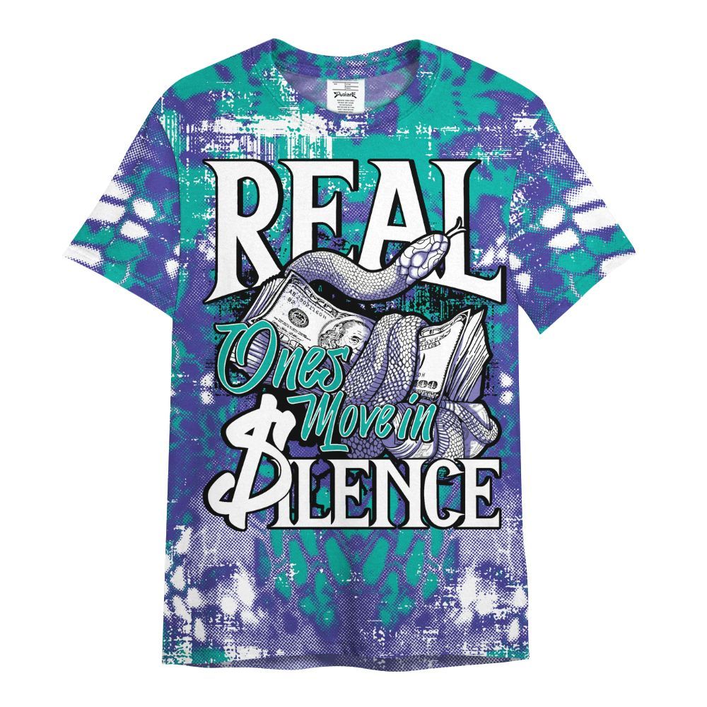 Shirt To Match Retro Grape 5s - Snake Move In Silence All Over Print