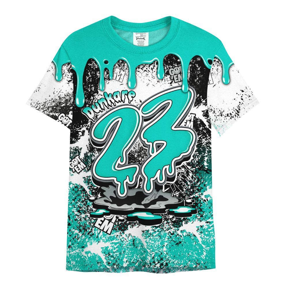 Shirt To Match Air Max 95 Dark Tiffany - Dripping 23 Drip All Over Print