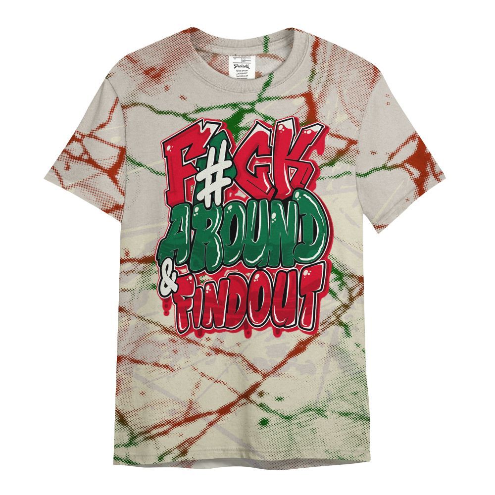 Shirt To Match El Grito 5s - F Around Find Out Graphic Profound All Over Print