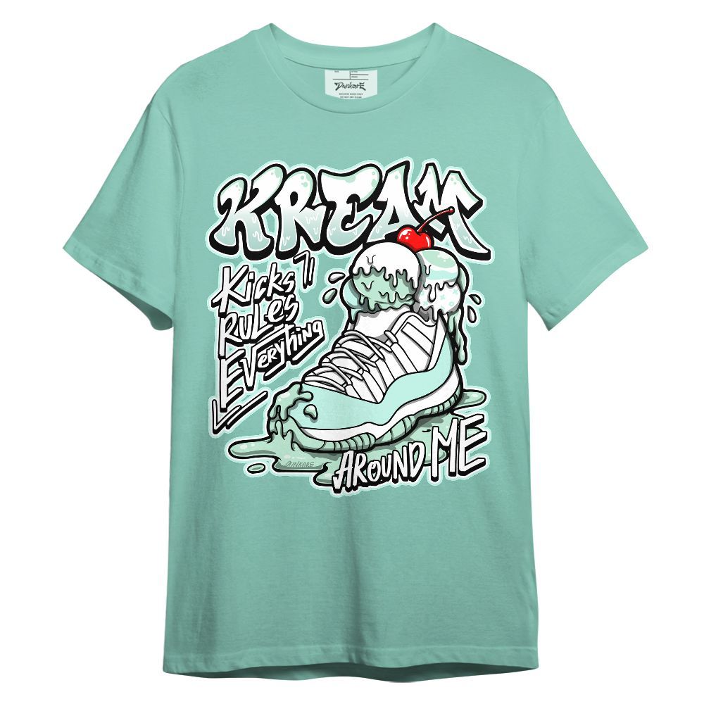 Shirt To Match Retro Low Igloo 11s - Kream Kicks Rule Everything Graphic