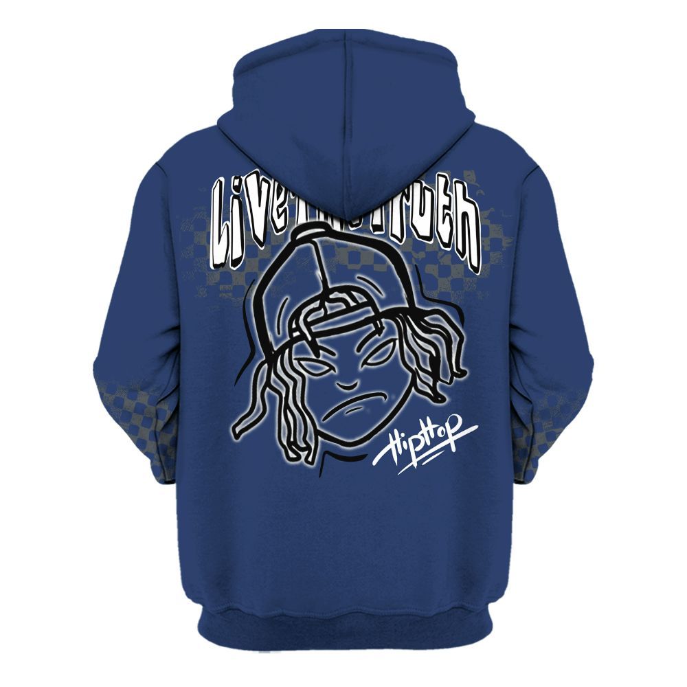 Hoodie To Match Retro Flint 13s - Feel Life Street Style All Over Print