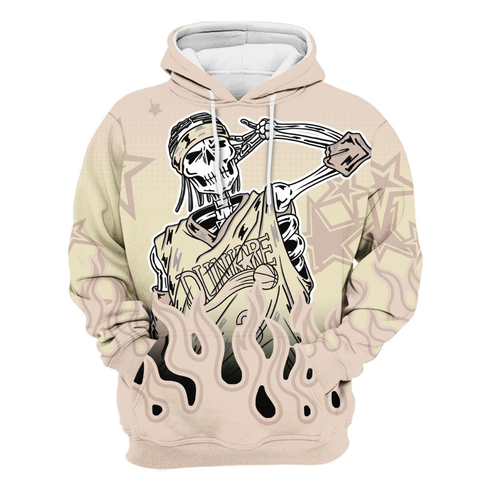 Hoodie To Match A Ma Maniere X Fossil Stone 4s - Allen Answer Unique Fire Custom Name All Over Print