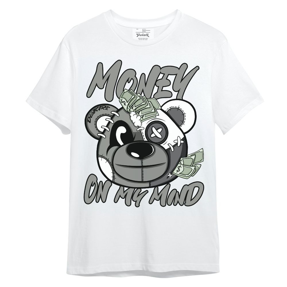 Shirt To Match Paris Cement Grey 4s - Money On My Mind Bear Shirt Unisex Oufit Unisex Shirt