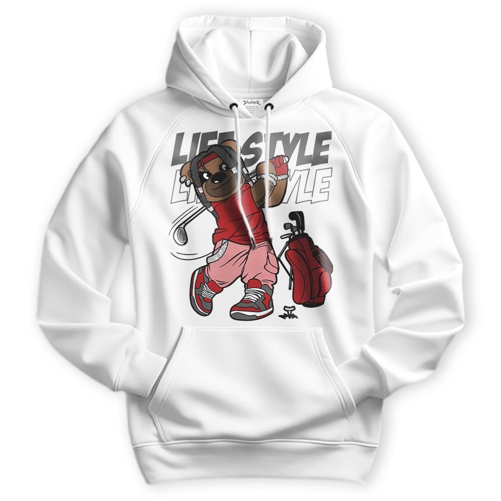 Sweatshirt To Match Red Taxi 12s Hoodie - Way Of Living Bear Hoodie Unisex