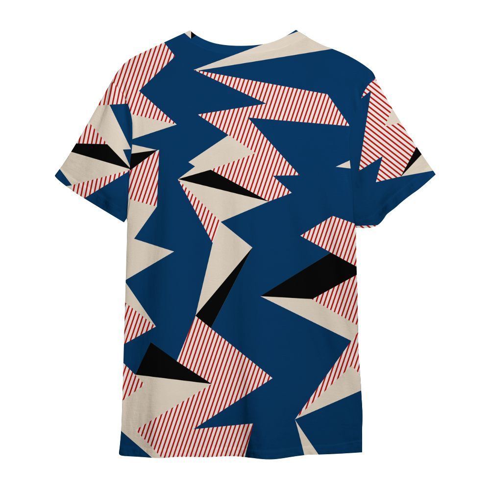 Shirt To Match Retro Rare Air 11s - Geometric Camouflage Pattern All Over Print