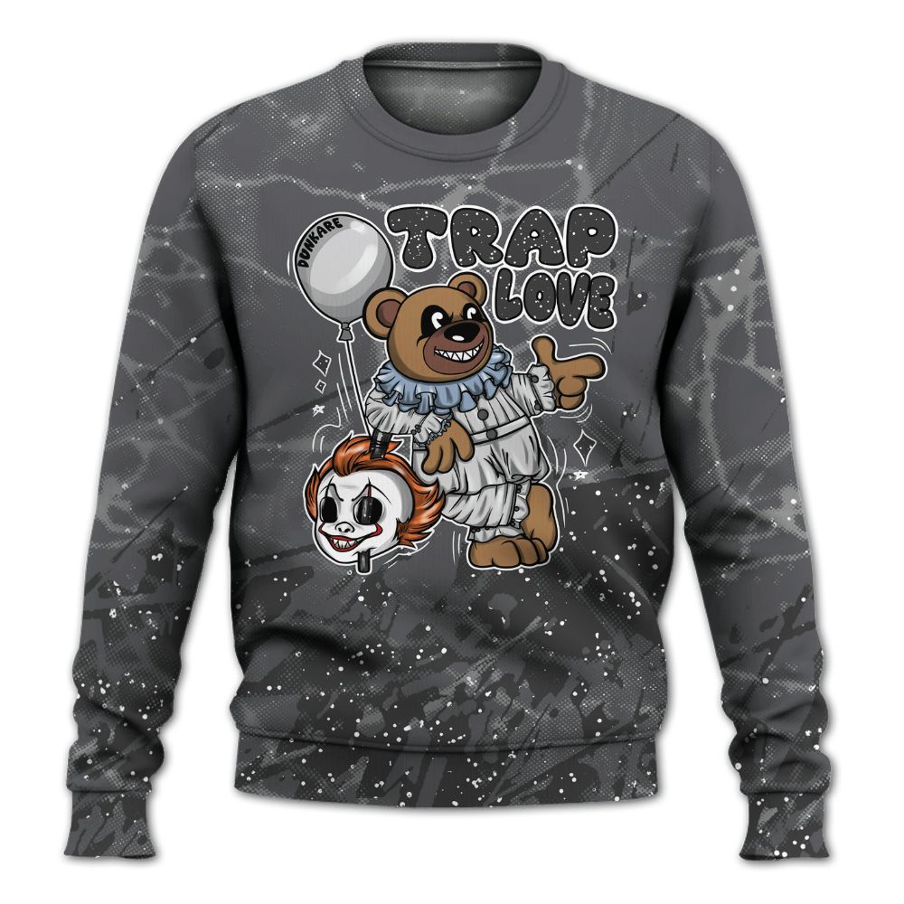 Sweatshirt To Match Reverse Oreo 6s - Trap Loves Bear Profound All Over Print