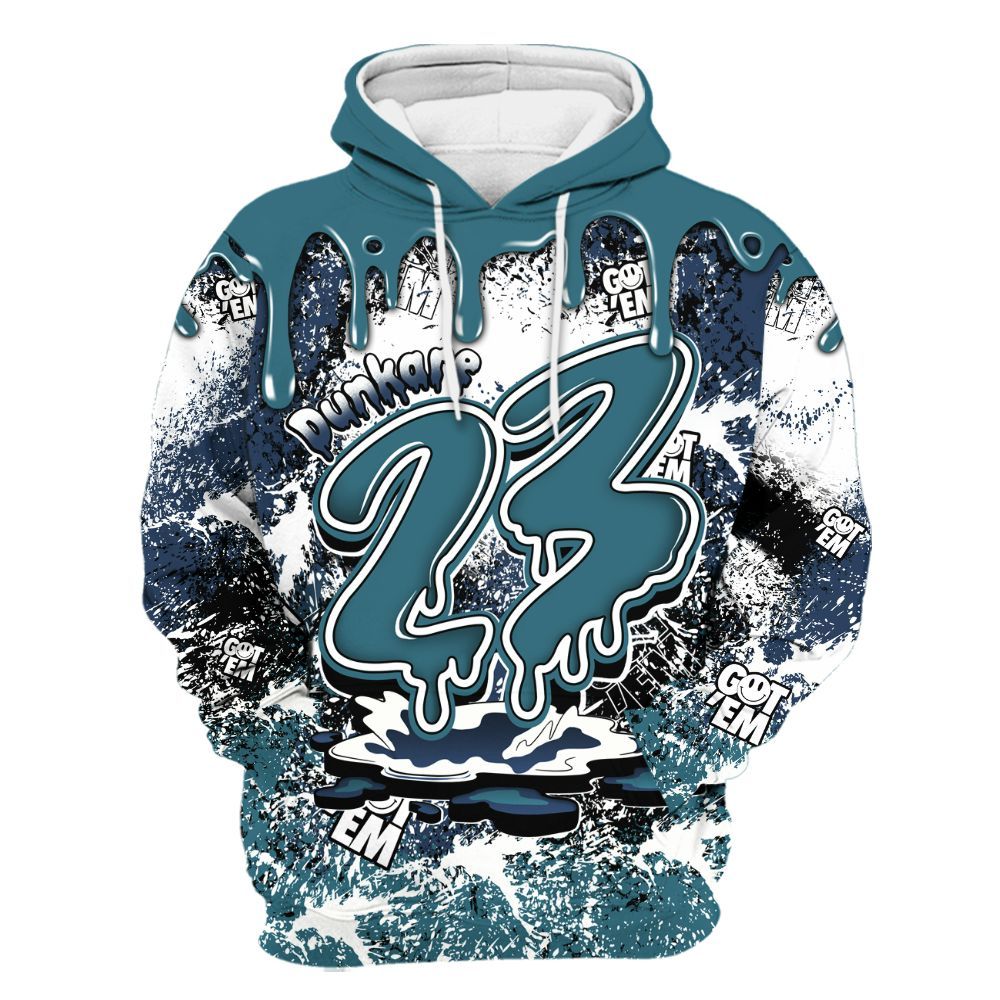 Hoodie To Match Air Foamposite Kazuya Mishima - Dripping 23 Drip All Over Print
