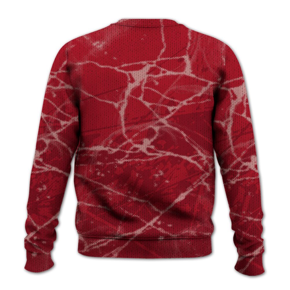 Knitted Sweater To Match 2025 High OG Cinnabar 1s - Prayed For Enemies Graphic