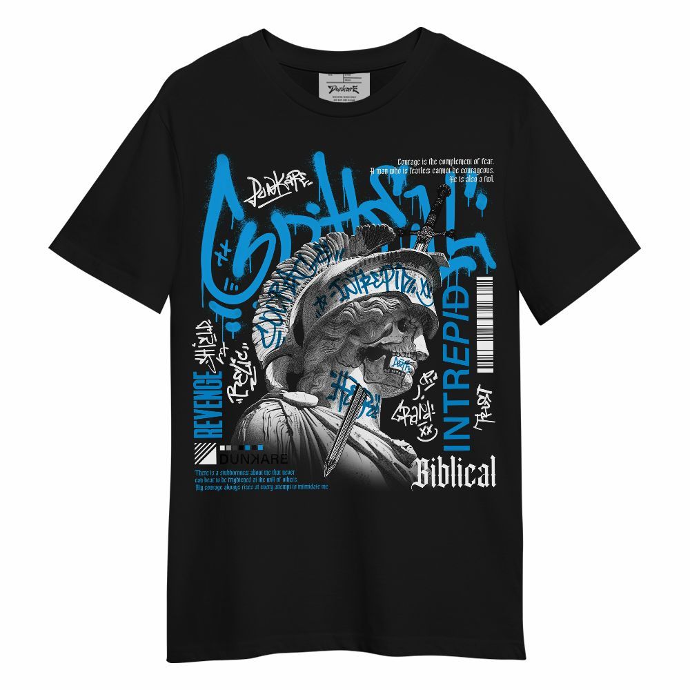 Shirt To Match Black University Blue 2022 13s - Go To Heaven Unisex Shirt