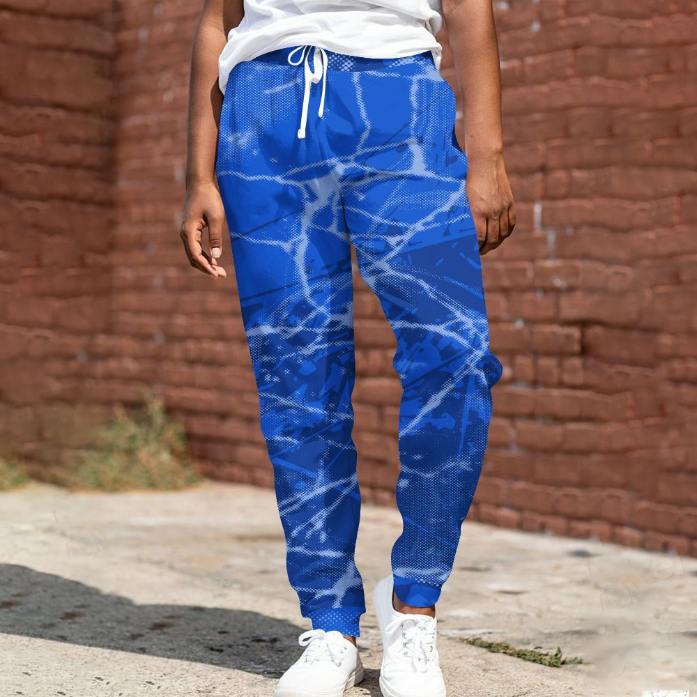 Sweatpant To Match Air Foamposite One Royal - Profound All Over Print
