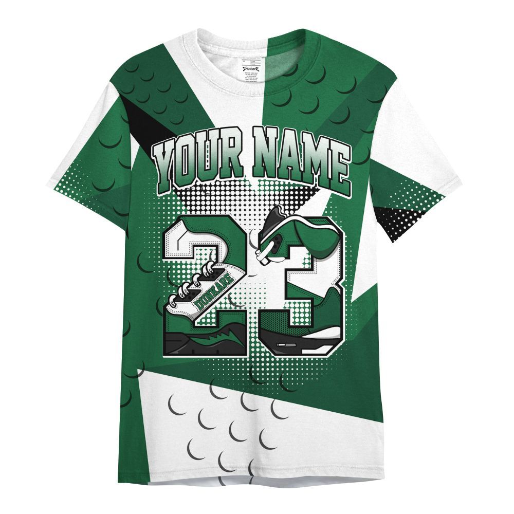 Shirt To Match High Gorge Green 1s - Poly Custom Name Number 23 5s All Over Print