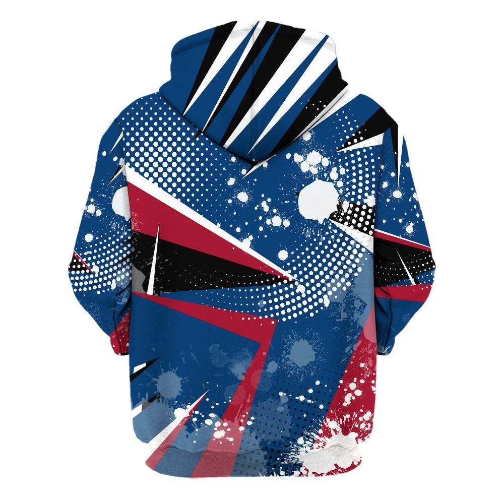 Hoodie To Match Rare Air 4s - Poly Trust No One Dripping All Over Print