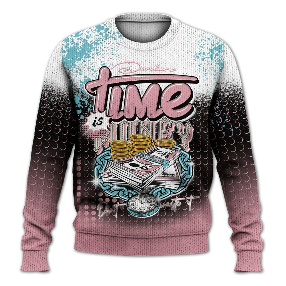 Knitted Sweater To Match Doernbecher 6s - Halftone Time Is Money