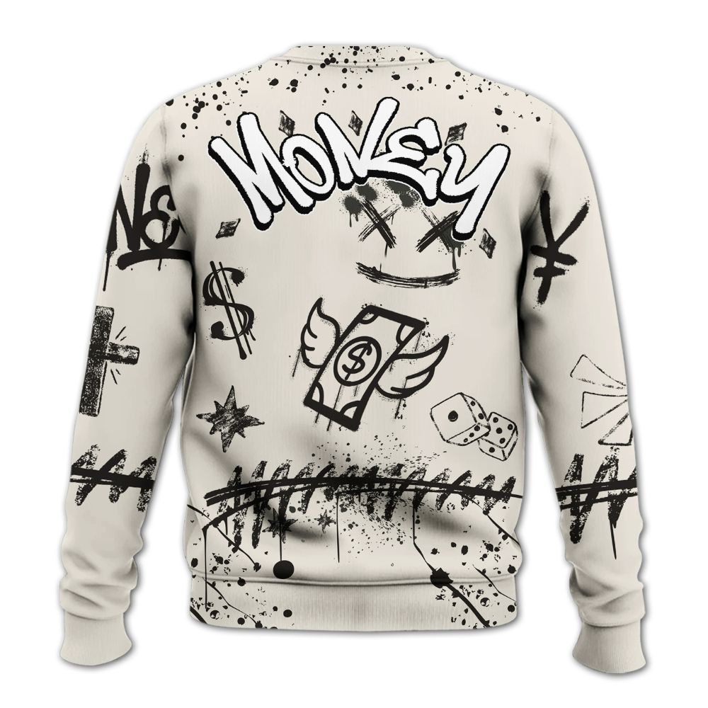 Sweatshirt To Match Air Max Plus Moonlight Swarovski - Everybody Paid In Full Crayon All Over Print