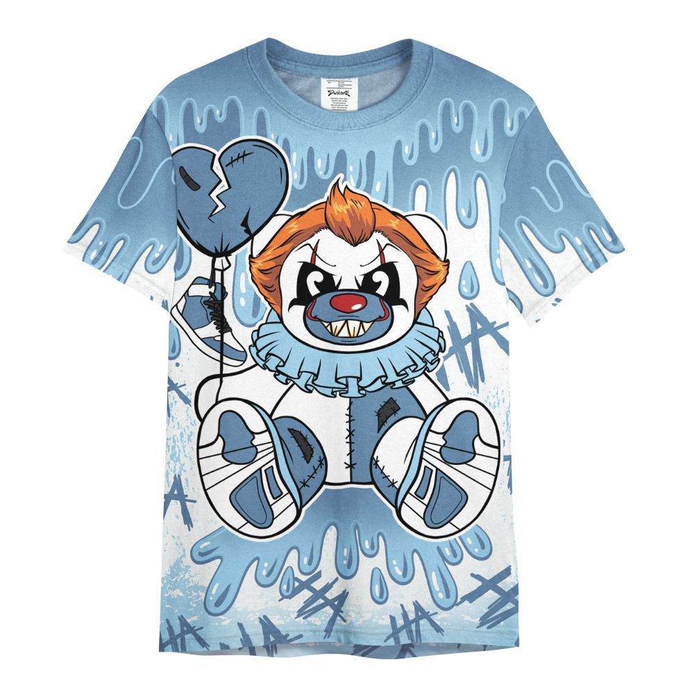 Shirt To Match Legend Blue 11s - Shoe Game Bear Drip All Over Print