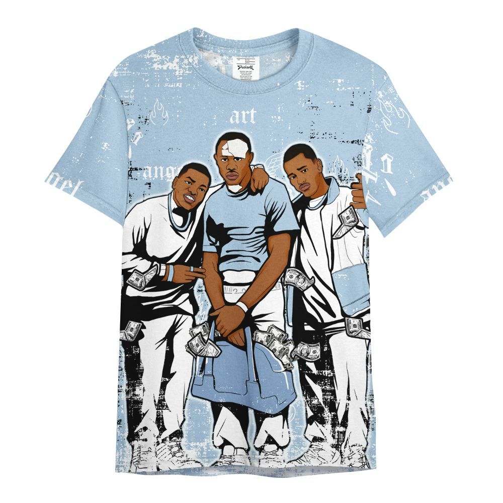 Shirt To Match Forget Me Not 4s - Paid In Full Money All Over Print