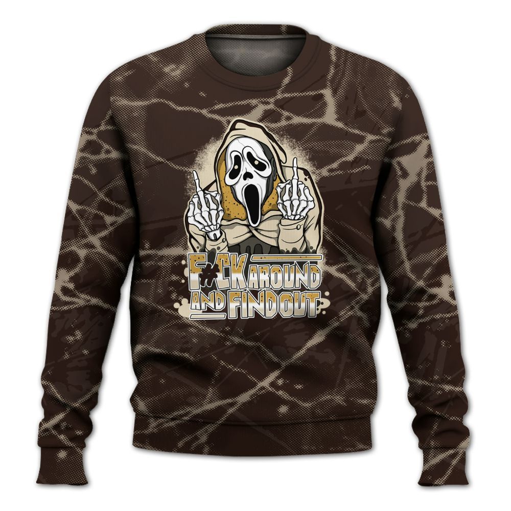 Sweatshirt To Match 2025 Retro Earth 5s - F#CK And Find Out Graphic All Over Print