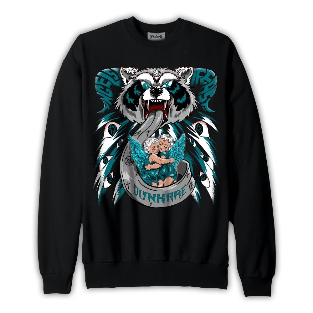 Sweatshirt To match Sweatshirt Angels Feast Raccoon, Oxidized Green 4s, To Match Sneaker Oxidized Green 4s DNY