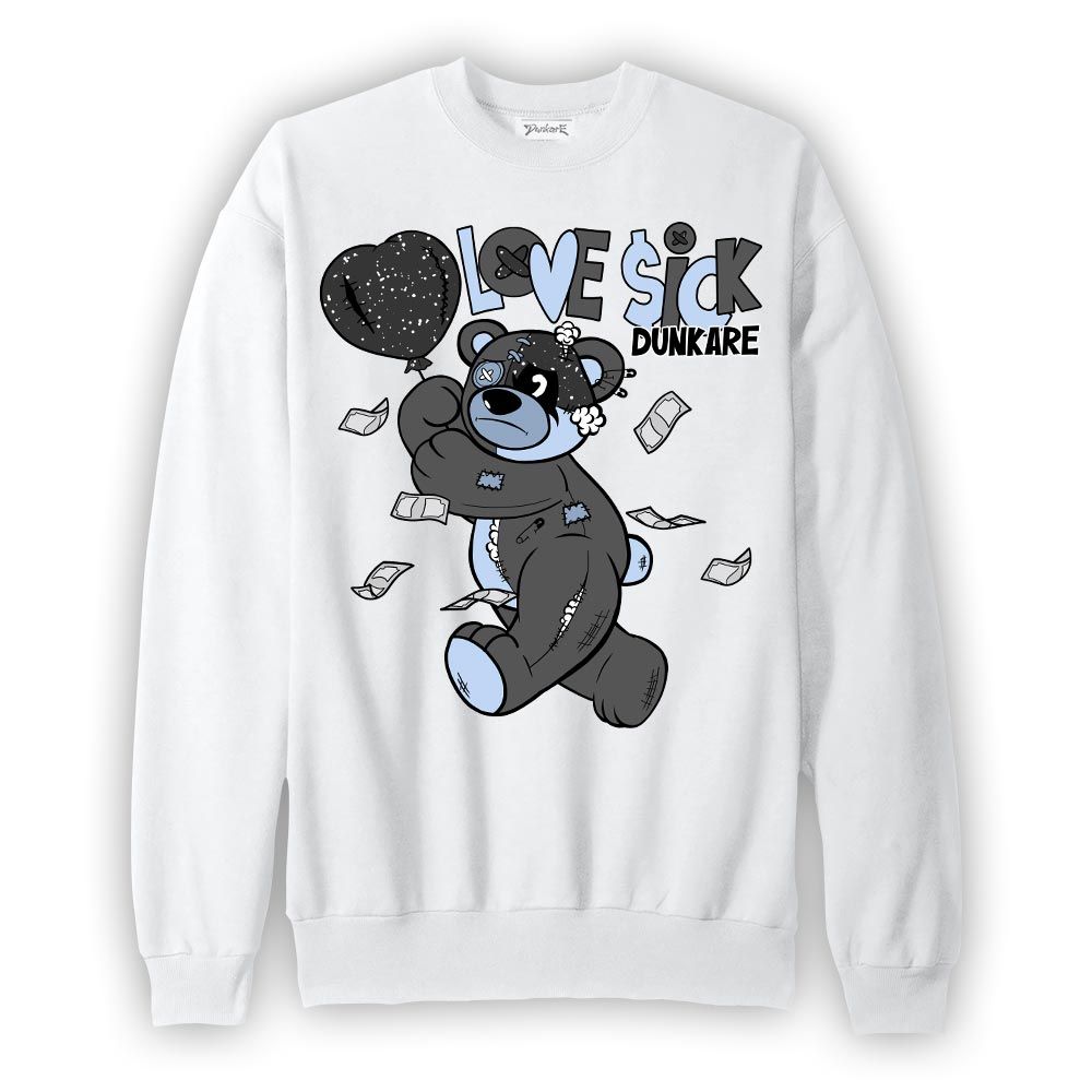 Sweatshirt To match Reverse Black White 6s Sweatshirt - Loves Sick Graphic