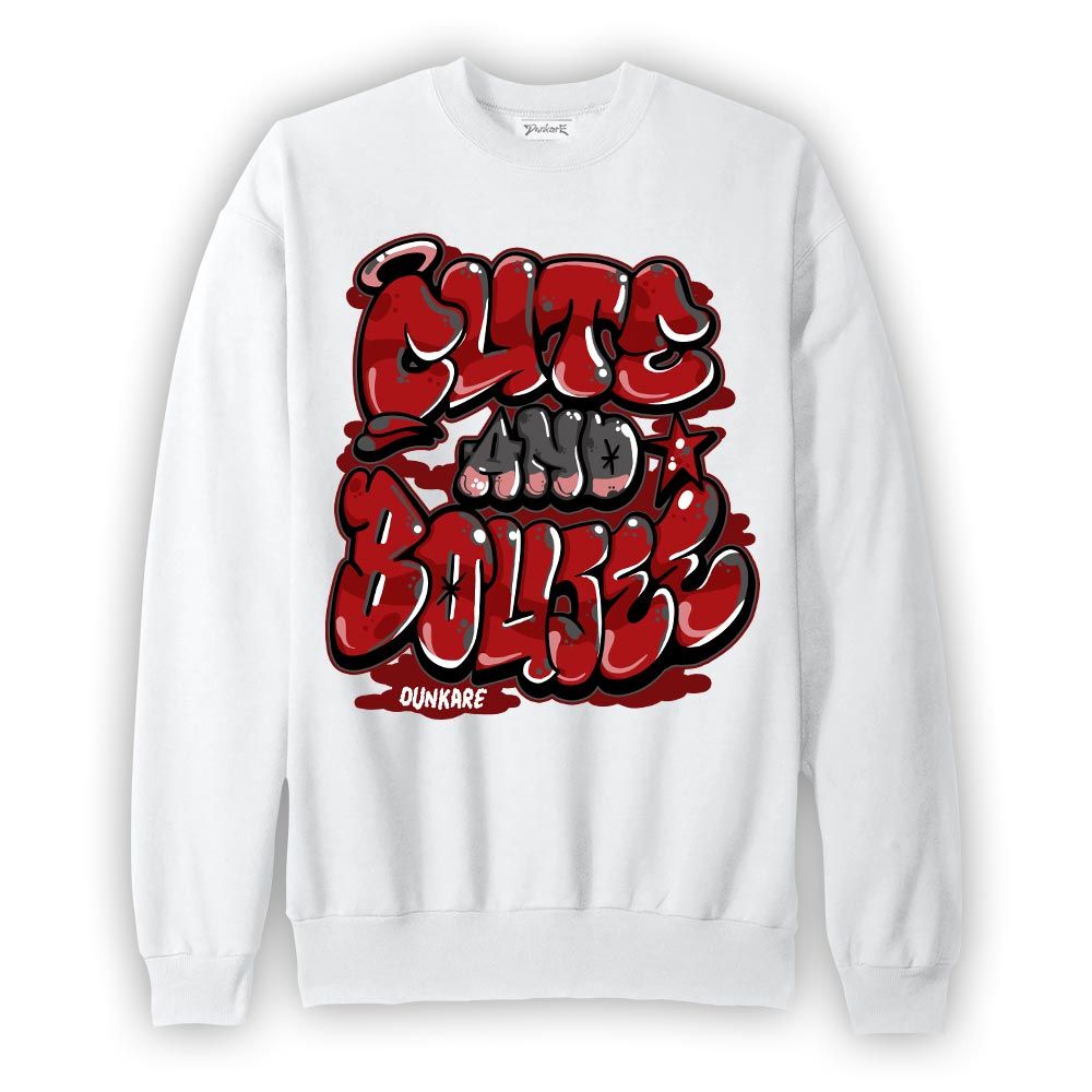 Sweatshirt To match Red Taxi 12s Sweatshirt - Cute And Boujee Graphic Graphic